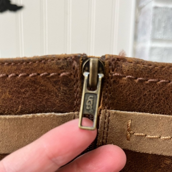 UGG Australia Darcie Leather Riding Boots - Picture 12 of 16